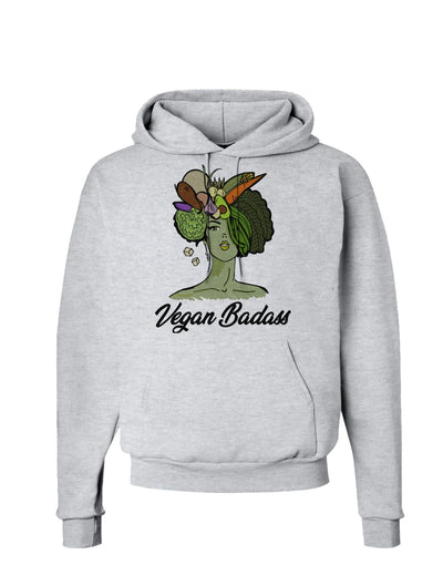 Vegan Badass Hoodie Sweatshirt-Hoodie-TooLoud-AshGray-Small-Davson Sales