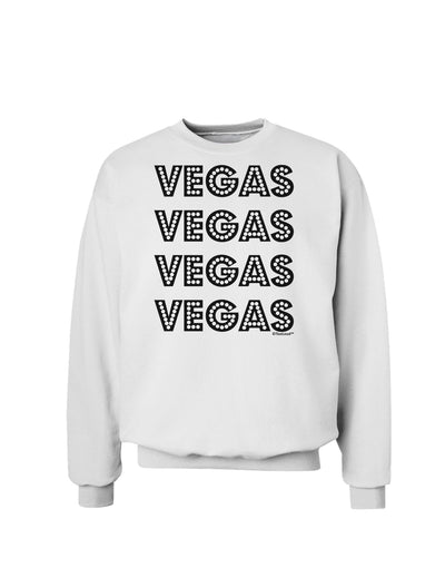 Vegas - Vegas Style Show Lights Sweatshirt by TooLoud-Sweatshirts-TooLoud-White-Small-Davson Sales