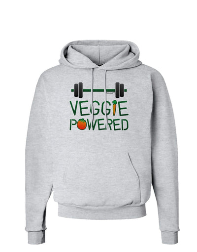 Veggie Powered Hoodie Sweatshirt-Hoodie-TooLoud-AshGray-Small-Davson Sales