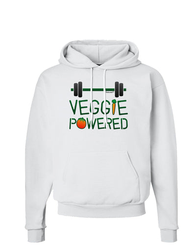 Veggie Powered Hoodie Sweatshirt-Hoodie-TooLoud-White-Small-Davson Sales