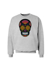 Version 2 Black Day of the Dead Calavera Sweatshirt-Sweatshirts-TooLoud-AshGray-Small-Davson Sales