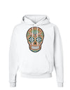 Version 6 Copper Patina Day of the Dead Calavera Hoodie Sweatshirt-Hoodie-TooLoud-White-Small-Davson Sales