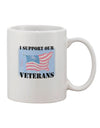 Veteran Appreciation 11 oz Coffee Mug - TooLoud-11 OZ Coffee Mug-TooLoud-White-Davson Sales