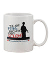 Veterans Commemorative 11 oz Coffee Mug - Crafted by a Drinkware Expert-11 OZ Coffee Mug-TooLoud-White-Davson Sales