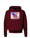 Veterans Day 2015 WaterColor Dark Hoodie Sweatshirt-Hoodie-TooLoud-Maroon-Small-Davson Sales