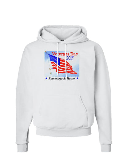 Veterans Day 2015 WaterColor Hoodie Sweatshirt-Hoodie-TooLoud-White-Small-Davson Sales