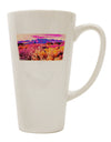 Vibrant Colorado Mountain Landscape 16 Ounce Conical Latte Coffee Mug - Expertly Crafted by TooLoud-Conical Latte Mug-TooLoud-White-Davson Sales