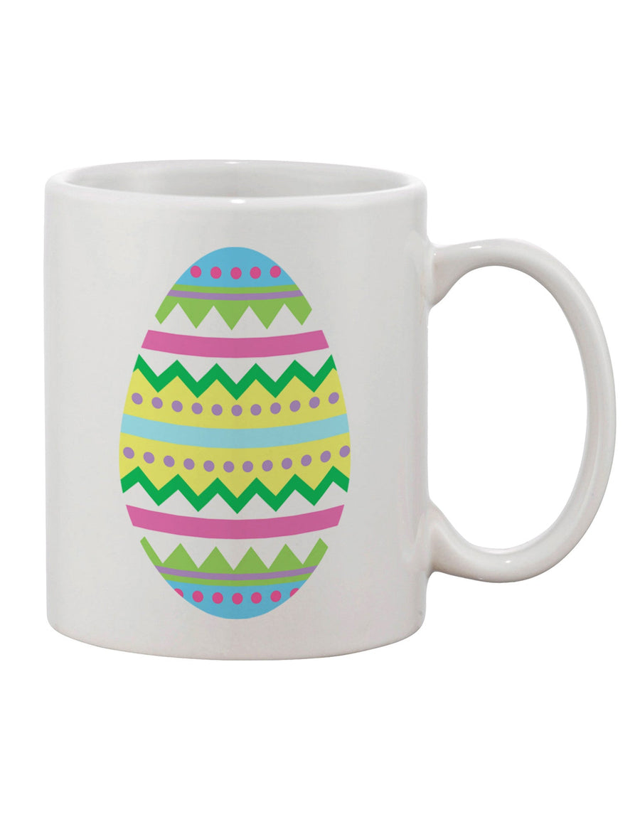 Vibrant Easter Egg Design on an 11 oz Coffee Mug - TooLoud-11 OZ Coffee Mug-TooLoud-White-Davson Sales