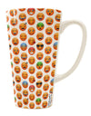 Vibrant Emojis AOP 16 Ounce Conical Latte Coffee Mug - Perfect for Expressive Sips TooLoud-Conical Latte Mug-TooLoud-White-Davson Sales