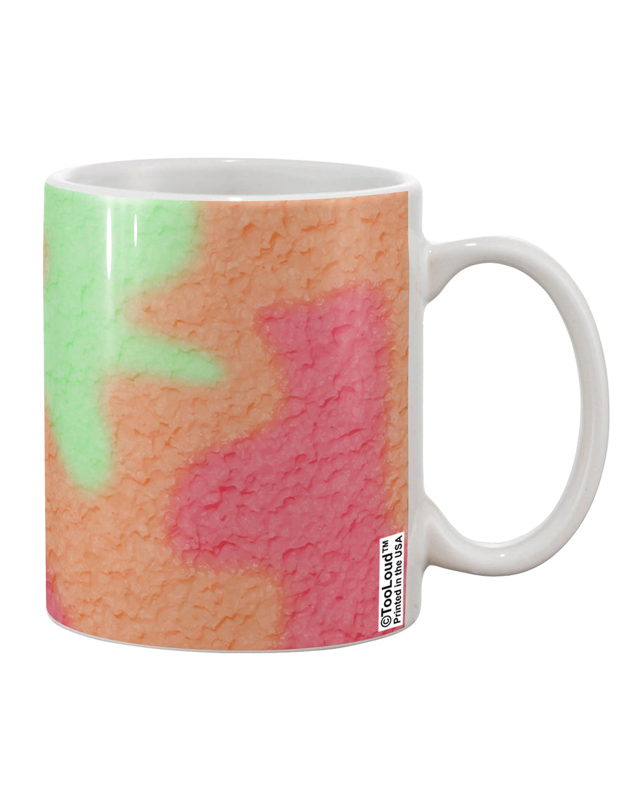 Vibrant Rainbow Sherbet 11 oz Coffee Mug with All Over Print - Crafted by a Drinkware Expert-11 OZ Coffee Mug-TooLoud-White-Davson Sales