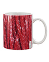 Vibrant Red Rope Candy Design on Premium 11 oz Coffee Mug - TooLoud-11 OZ Coffee Mug-TooLoud-White-Davson Sales