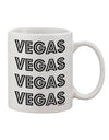 Vibrant Vegas - Exquisite Vegas Style Show Lights Printed 11 oz Coffee Mug by TooLoud-11 OZ Coffee Mug-TooLoud-White-Davson Sales