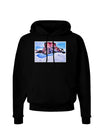 Victor Mines Colorado Watercolor Dark Hoodie Sweatshirt-Hoodie-TooLoud-Black-Small-Davson Sales