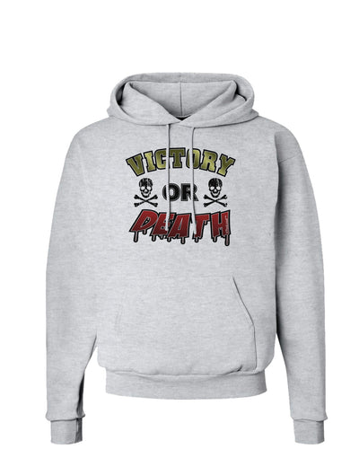 Victory Or Death Hoodie Sweatshirt-Hoodie-TooLoud-AshGray-Small-Davson Sales