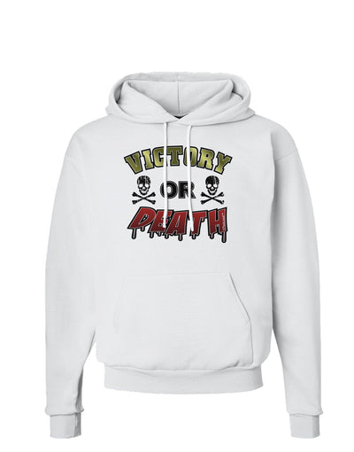 Victory Or Death Hoodie Sweatshirt-Hoodie-TooLoud-White-Small-Davson Sales