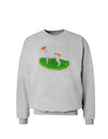 Vigilant Dog Watercolor Sweatshirt-Sweatshirts-TooLoud-AshGray-Small-Davson Sales