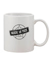 Vintage 1928 Birth Year 11 oz Coffee Mug - Perfect for Celebrating a 90th Birthday TooLoud-11 OZ Coffee Mug-TooLoud-White-Davson Sales