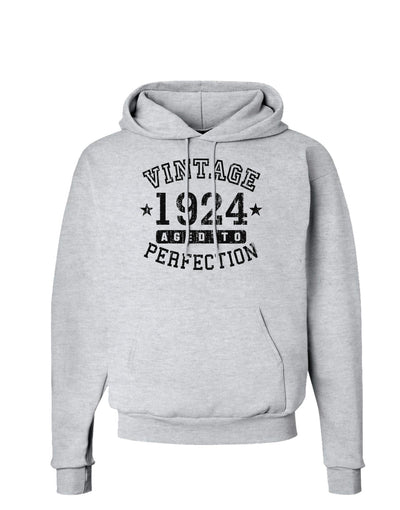 Vintage Birth Year 1924 Hoodie Sweatshirt-Hoodie-TooLoud-AshGray-Small-Davson Sales