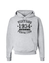 Vintage Birth Year 1934 Hoodie Sweatshirt-Hoodie-TooLoud-AshGray-Small-Davson Sales