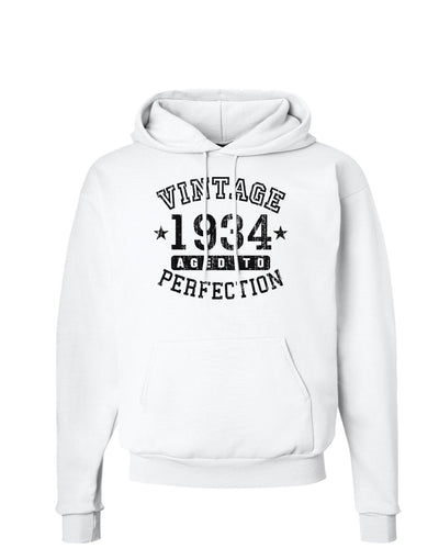 Vintage Birth Year 1934 Hoodie Sweatshirt-Hoodie-TooLoud-White-Small-Davson Sales