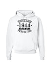 Vintage Birth Year 1944 Hoodie Sweatshirt-Hoodie-TooLoud-White-Small-Davson Sales