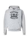 Vintage Birth Year 1964 Hoodie Sweatshirt-Hoodie-TooLoud-AshGray-Small-Davson Sales