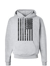 Vintage Black and White USA Flag Hoodie Sweatshirt-Hoodie-TooLoud-AshGray-Small-Davson Sales