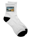 Vintage Castlewood Canyon Adult Short Socks - Exquisite Nostalgia for Your Feet TooLoud-Socks-TooLoud-White-Ladies-4-6-Davson Sales