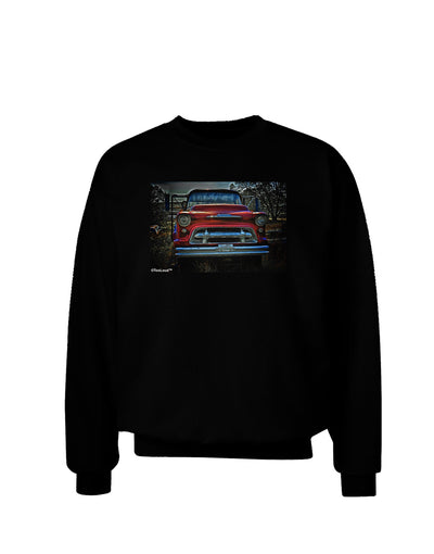 Vintage Truck Adult Dark Sweatshirt-Sweatshirts-TooLoud-Black-Small-Davson Sales