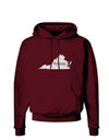 Virginia - United States Shape Dark Hoodie Sweatshirt by TooLoud-Hoodie-TooLoud-Maroon-Small-Davson Sales