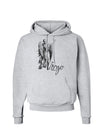 Virgo Illustration Hoodie Sweatshirt-Hoodie-TooLoud-AshGray-Small-Davson Sales