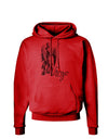 Virgo Illustration Hoodie Sweatshirt-Hoodie-TooLoud-Red-Small-Davson Sales