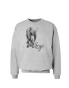 Virgo Illustration Sweatshirt-Sweatshirts-TooLoud-AshGray-Small-Davson Sales