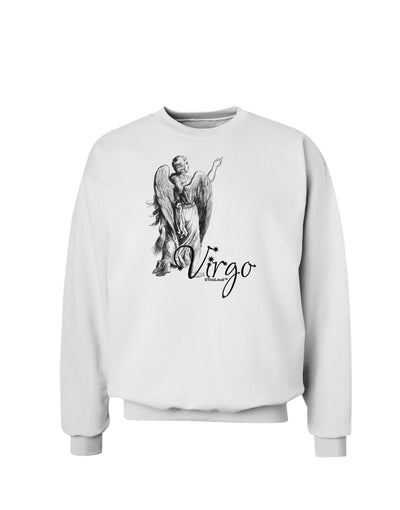 Virgo Illustration Sweatshirt-Sweatshirts-TooLoud-White-Small-Davson Sales