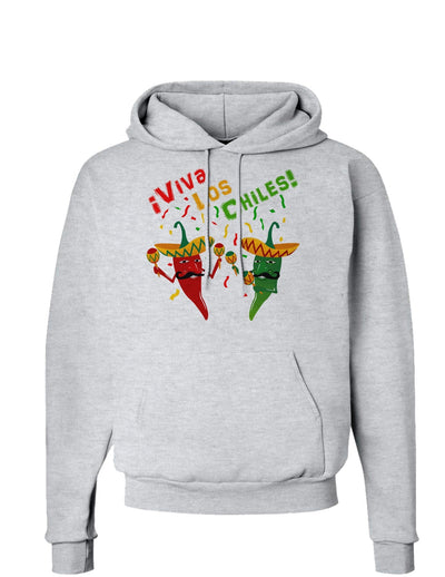 Viva Los Chiles Hoodie Sweatshirt-Hoodie-TooLoud-AshGray-Small-Davson Sales