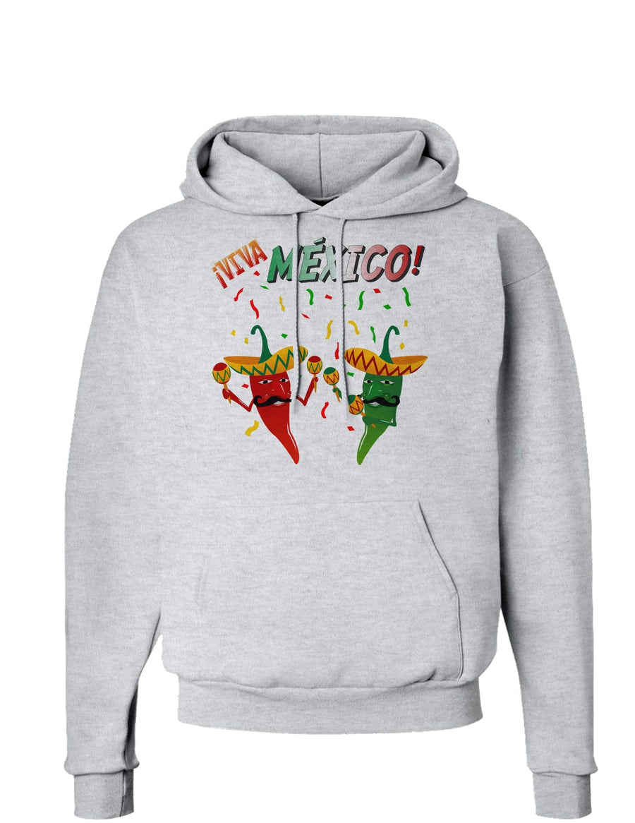 Viva Mexco Chili Peppers Hoodie Sweatshirt-Hoodie-TooLoud-White-Small-Davson Sales