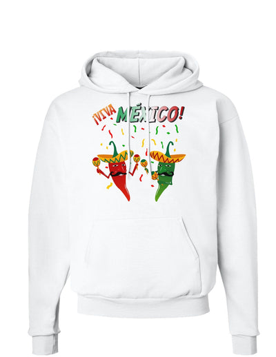 Viva Mexco Chili Peppers Hoodie Sweatshirt-Hoodie-TooLoud-White-Small-Davson Sales