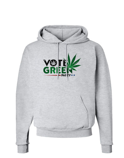 Vote Green Party - Marijuana Hoodie Sweatshirt-Hoodie-TooLoud-AshGray-Small-Davson Sales