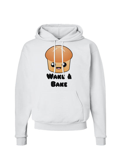 Wake and Bake Cute Roll Hoodie Sweatshirt-Hoodie-TooLoud-White-Small-Davson Sales