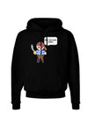 Walk the Plank Swine - Petey the Pirate Dark Hoodie Sweatshirt-Hoodie-TooLoud-Black-Small-Davson Sales