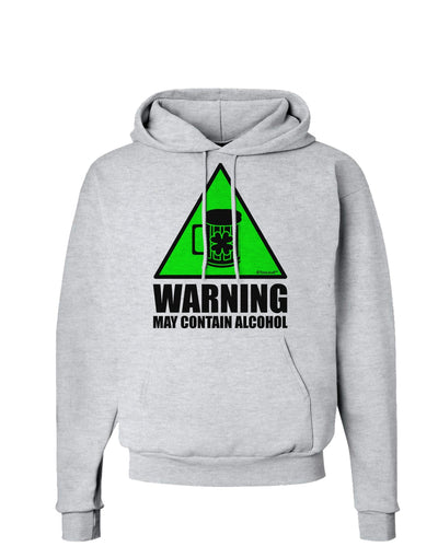 Warning May Contain Alcohol Hoodie Sweatshirt by TooLoud-Hoodie-TooLoud-AshGray-Small-Davson Sales