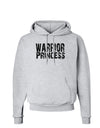 Warrior Princess Black and White Hoodie Sweatshirt-Hoodie-TooLoud-AshGray-Small-Davson Sales