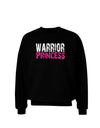 Warrior Princess Pink Adult Dark Sweatshirt-Sweatshirts-TooLoud-Black-Small-Davson Sales