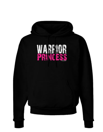 Warrior Princess Pink Dark Hoodie Sweatshirt-Hoodie-TooLoud-Black-Small-Davson Sales