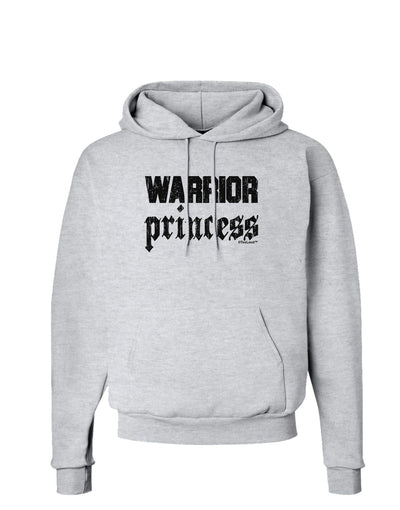 Warrior Princess Script Hoodie Sweatshirt-Hoodie-TooLoud-AshGray-Small-Davson Sales