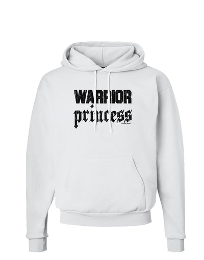 Warrior Princess Script Hoodie Sweatshirt-Hoodie-TooLoud-White-Small-Davson Sales