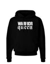 Warrior Queen Script Dark Hoodie Sweatshirt-Hoodie-TooLoud-Black-Small-Davson Sales