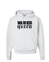 Warrior Queen Script Hoodie Sweatshirt-Hoodie-TooLoud-White-Small-Davson Sales