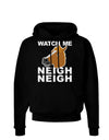 Watch Me Neigh Neigh Dark Hoodie Sweatshirt-Hoodie-TooLoud-Black-Small-Davson Sales