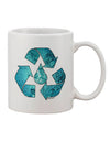 Water Conservation 11 oz Coffee Mug - Expertly Crafted by TooLoud